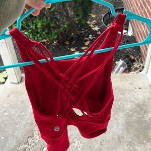 Sport bra lululemon size 8